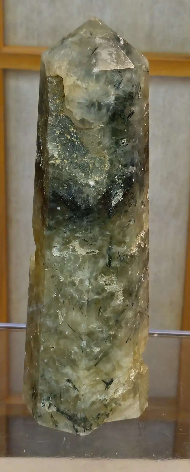 Green Prehnite Tower 10cm Tall