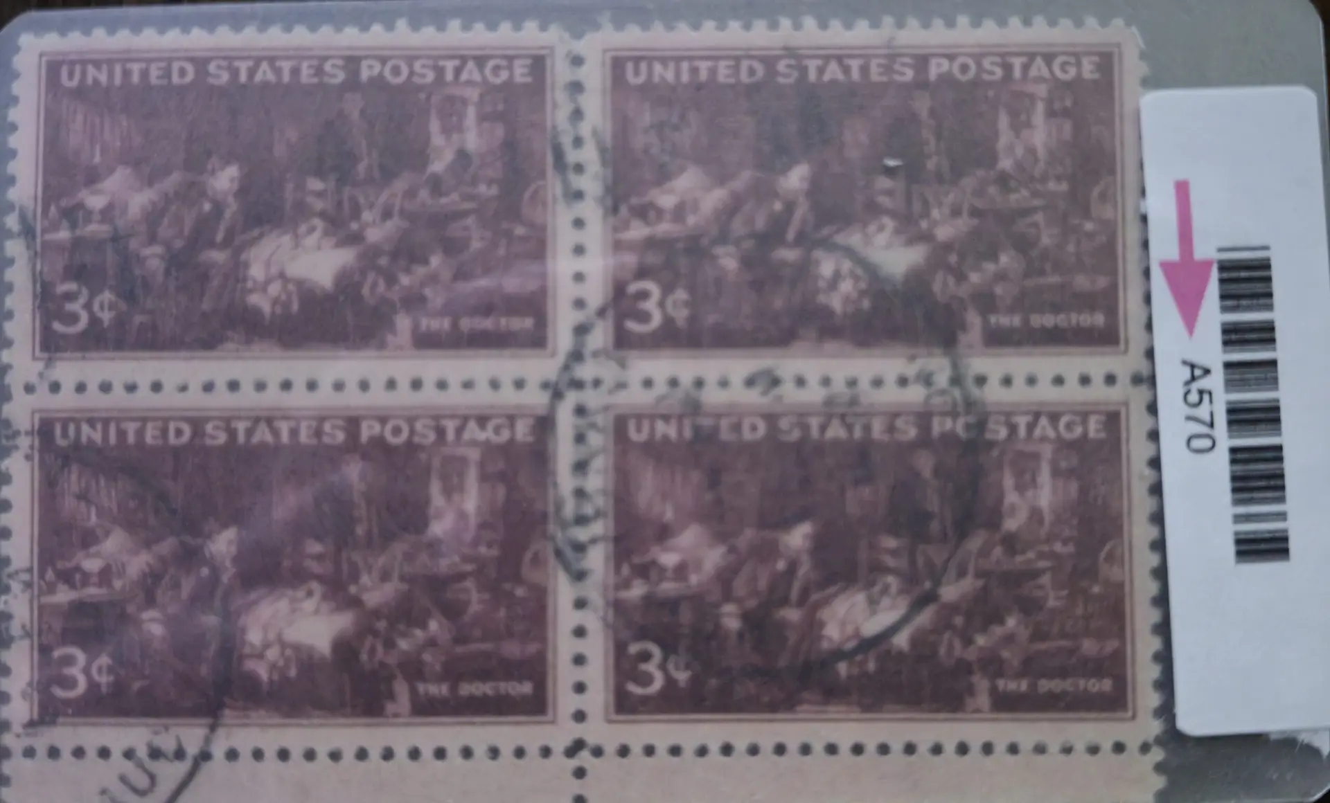 The Doctors 3 Cent stamp