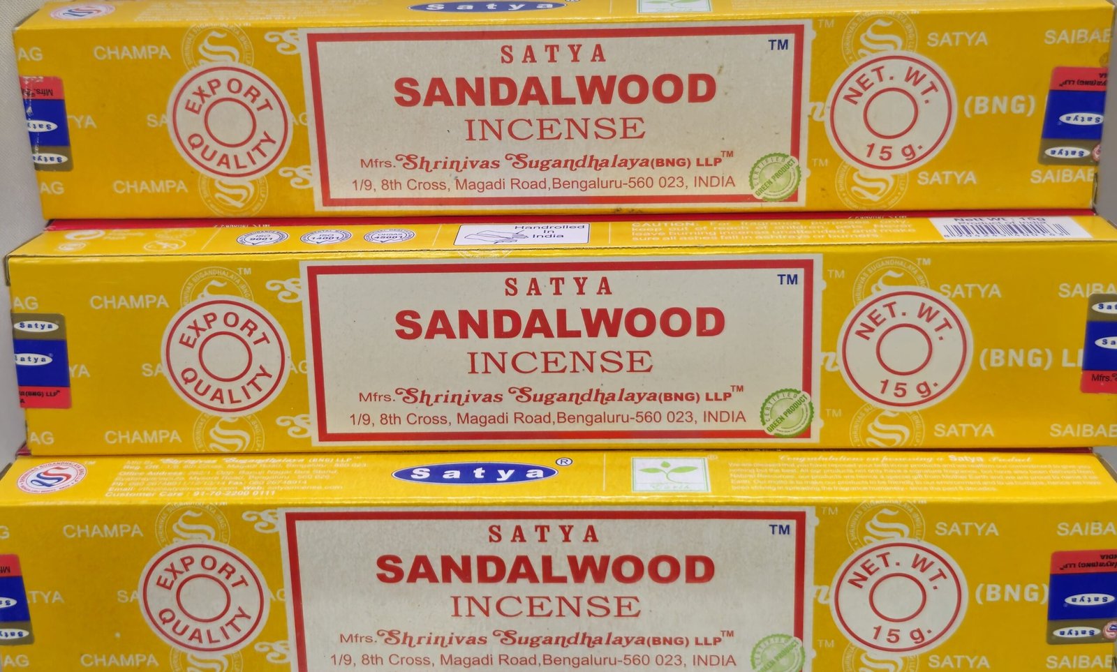 Satya Sandalwood Incense Sticks 12