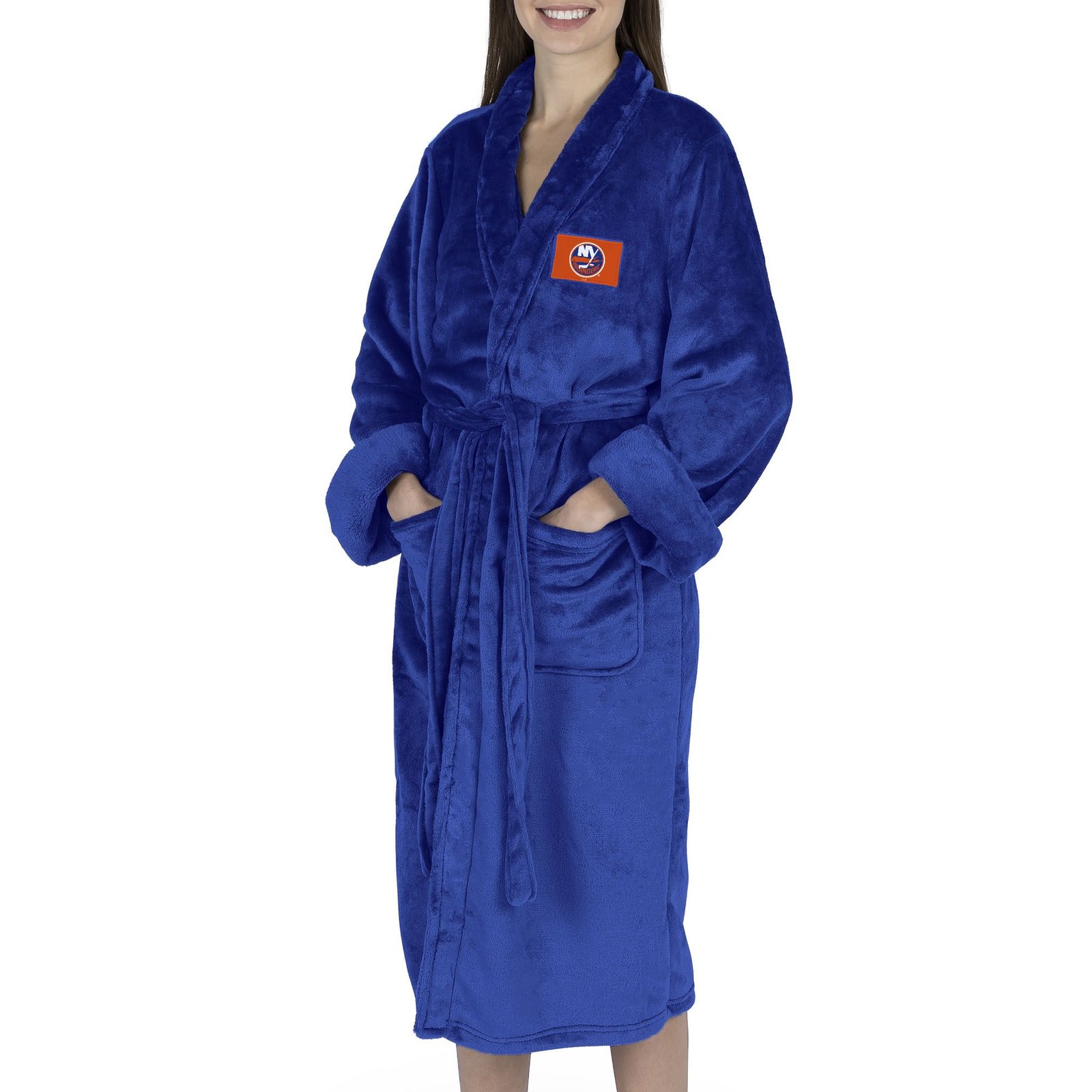 New York Islanders NHL Royal Blue Snipe S/M Silk Touch Robe 23X41 Inches