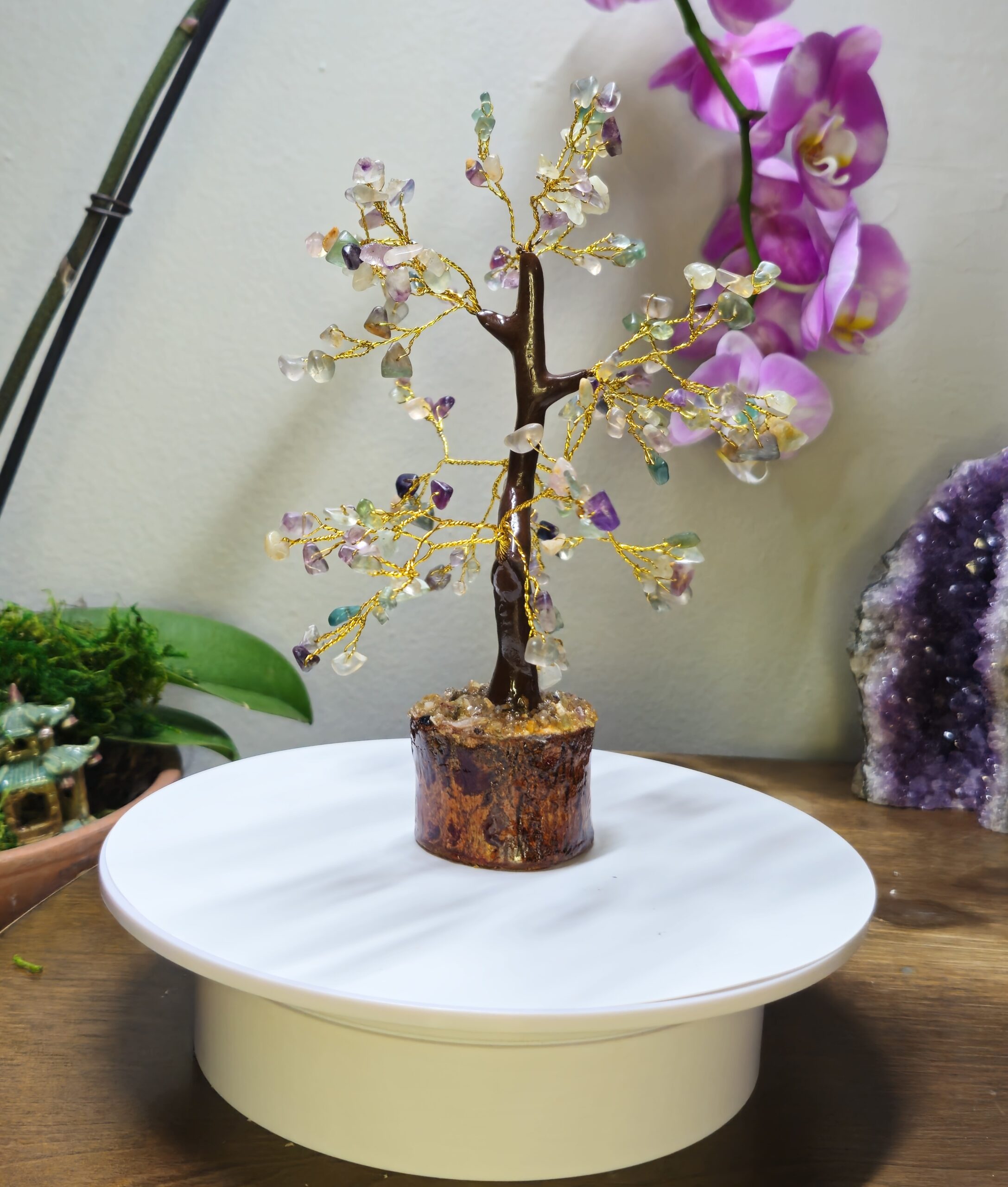 Gemstone Tree - Rainbow Fluorite