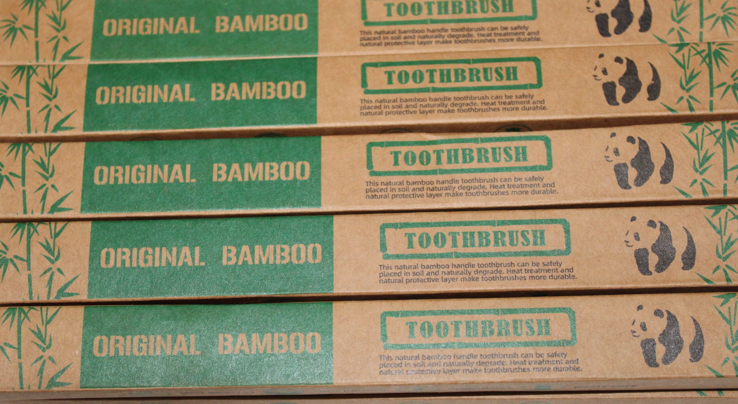 Urgemz BambooPure Charcoal Deep Clean Toothbrush