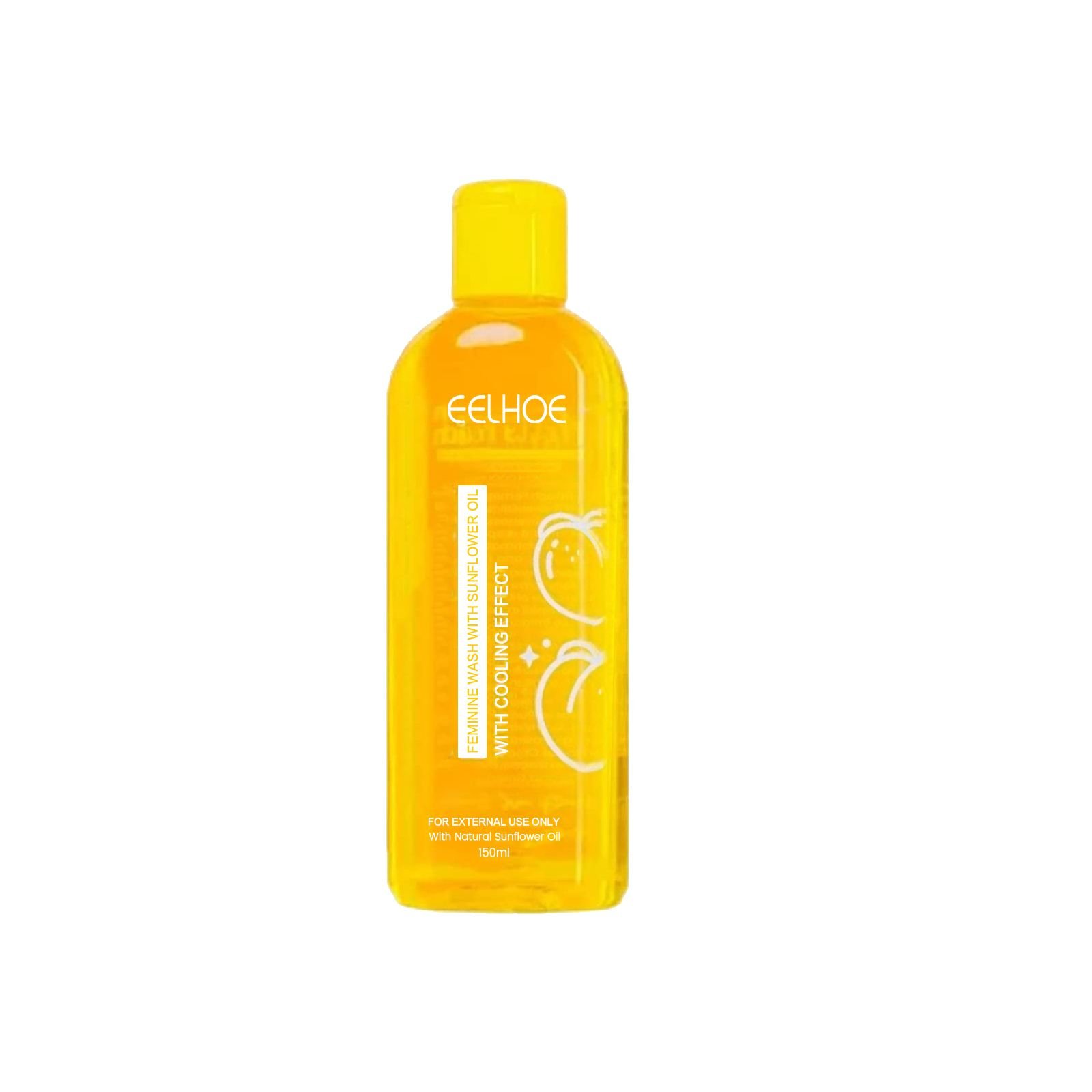 EELHOE Feminine Wash With Sunflower Oil, Cleansing Skin Refreshing Oil Control Moisturizing Long-Lasting Fragrance Shower Gel