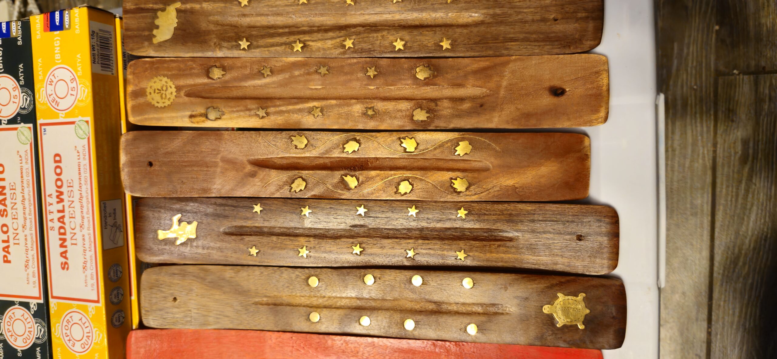 Homemade Wooden Incent Holder