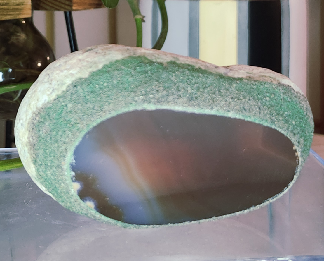 Serene Harmony Red Chalcedony Agate