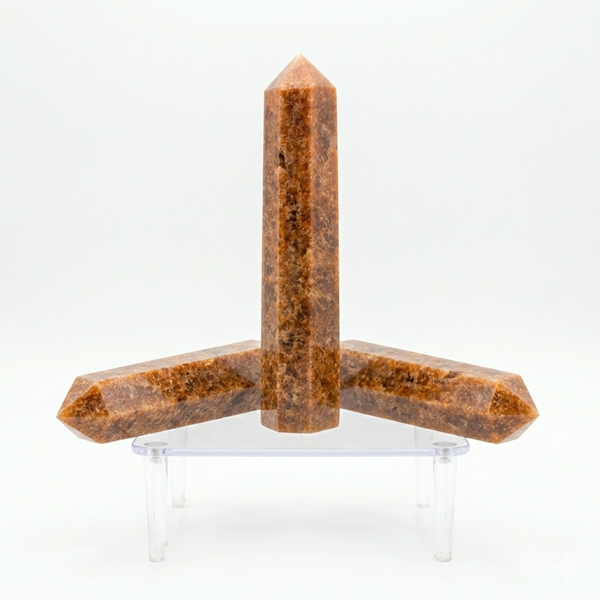 Radiant Strawberry Quartz Tower of Love & Joy - Image 3
