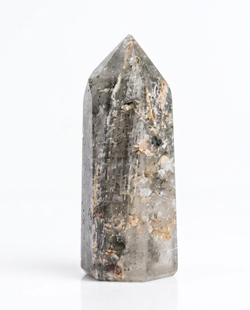 Phantom Quartz Crystal Tower for Growth & Healing
