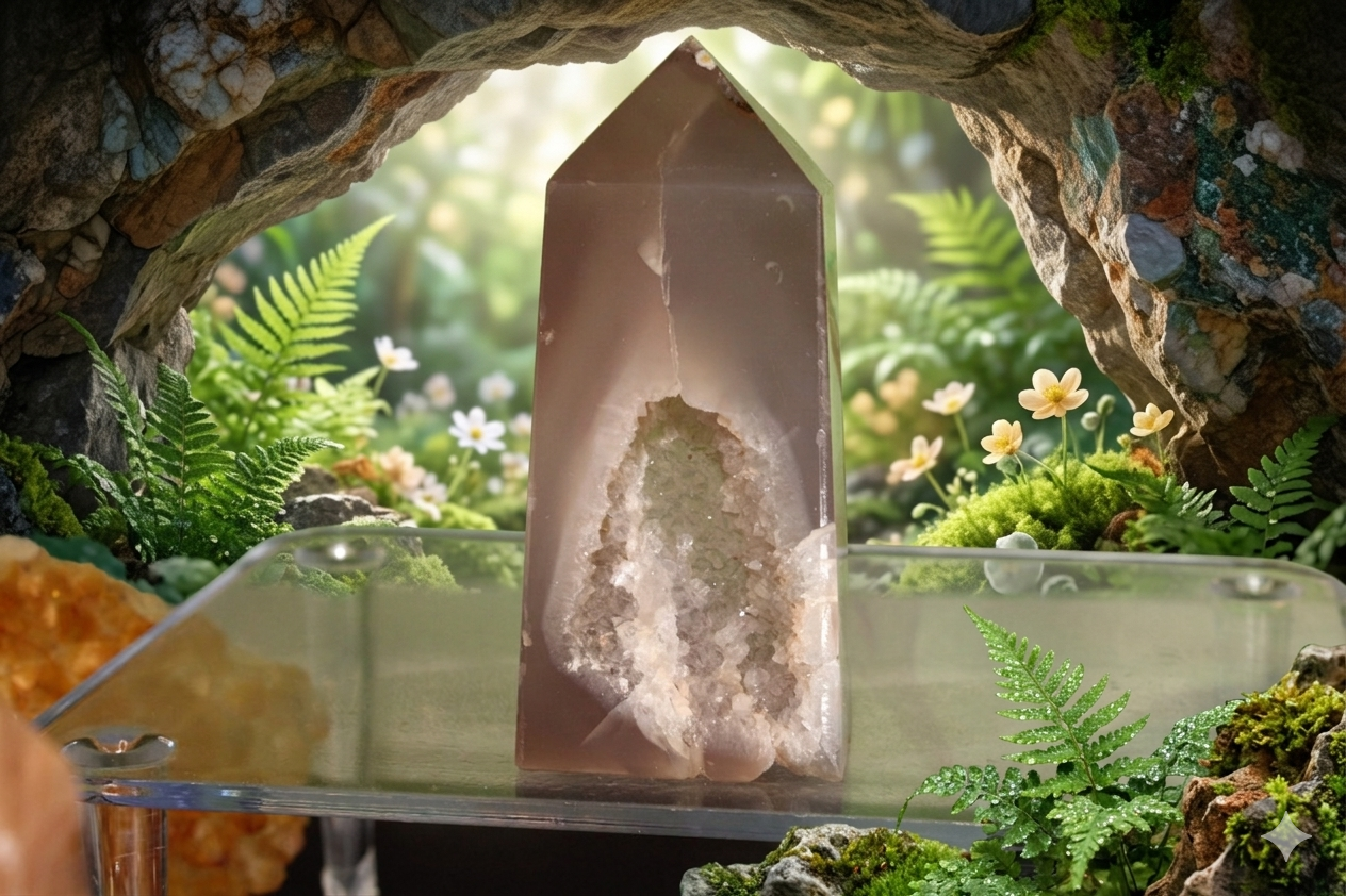 Druzy Agate Crystal – Sparkling Healing Energy Stone