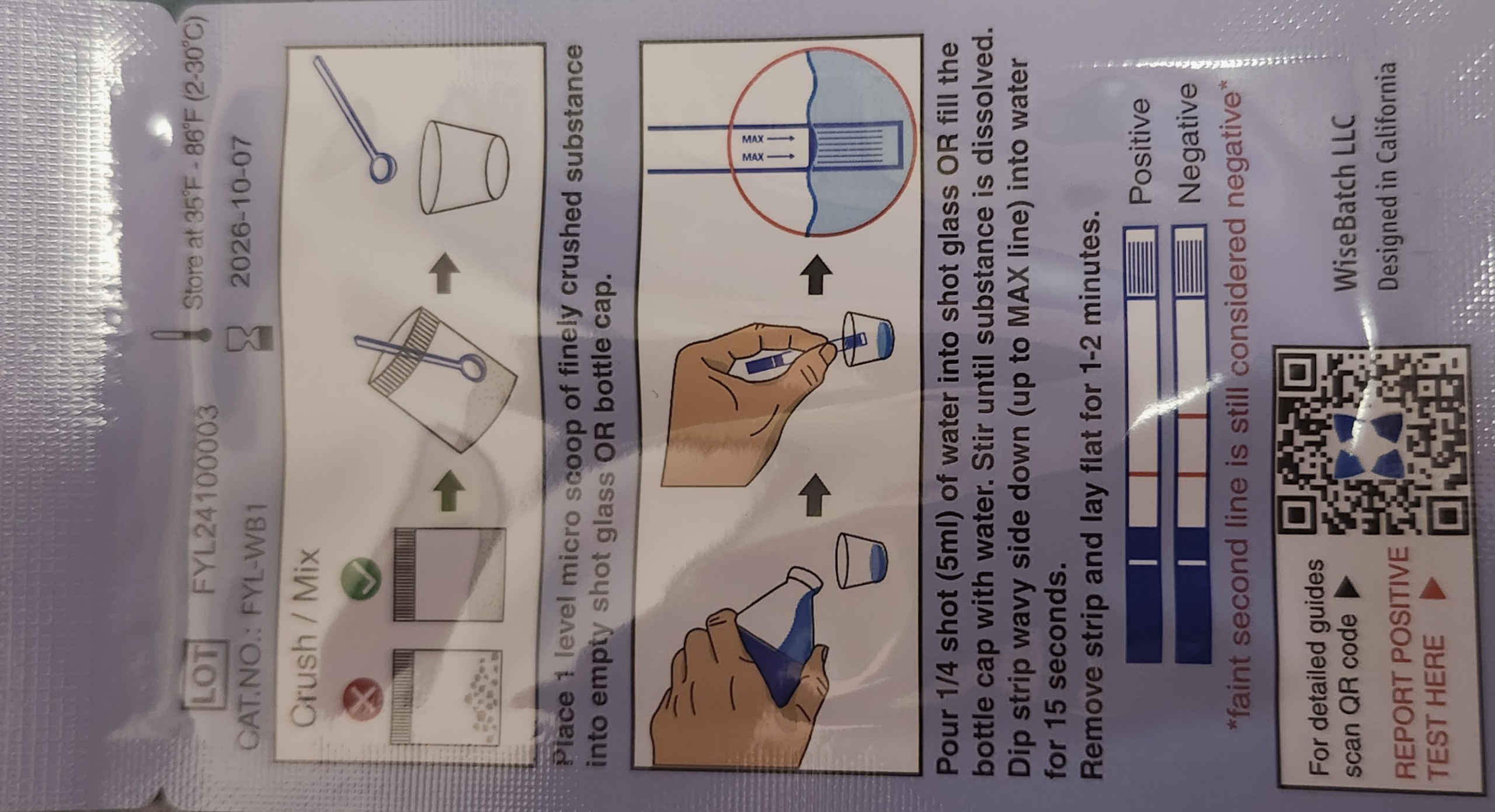 Single-Use Fentanyl Test Strips - Image 3