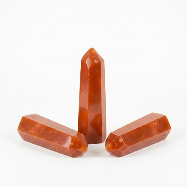 Strawberry Quartz Healing Crystal Stone - Image 4