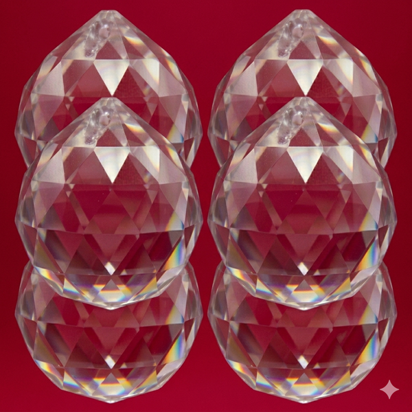 Natural Feng Shui Crystal Faceted Sphere for Harmony - Image 2