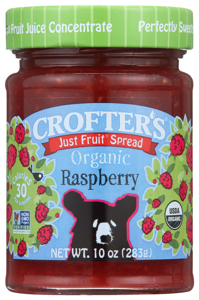Crofters Raspberry Fruit Spread (6x10 Oz)