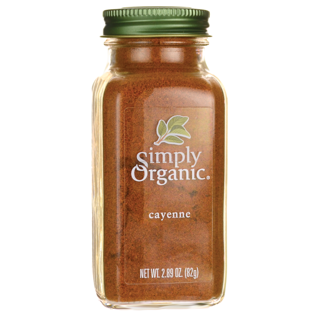 Simply Organic Cayenne Pepper (1x2.89 Oz)