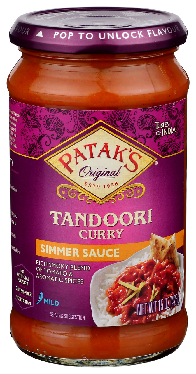 PATAK SAUCE TANDOORI ( 6 X 15 OZ )