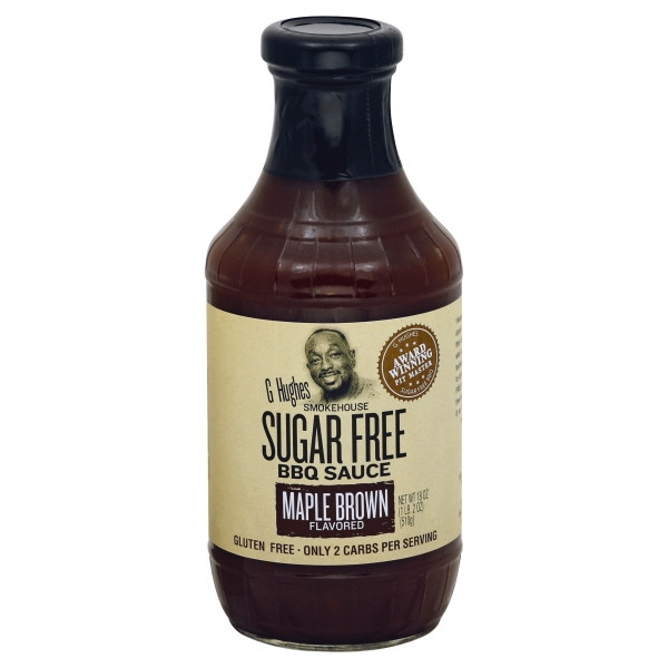 G HUGHES MPL BBQ SCE SF ( 6 X 18 OZ )