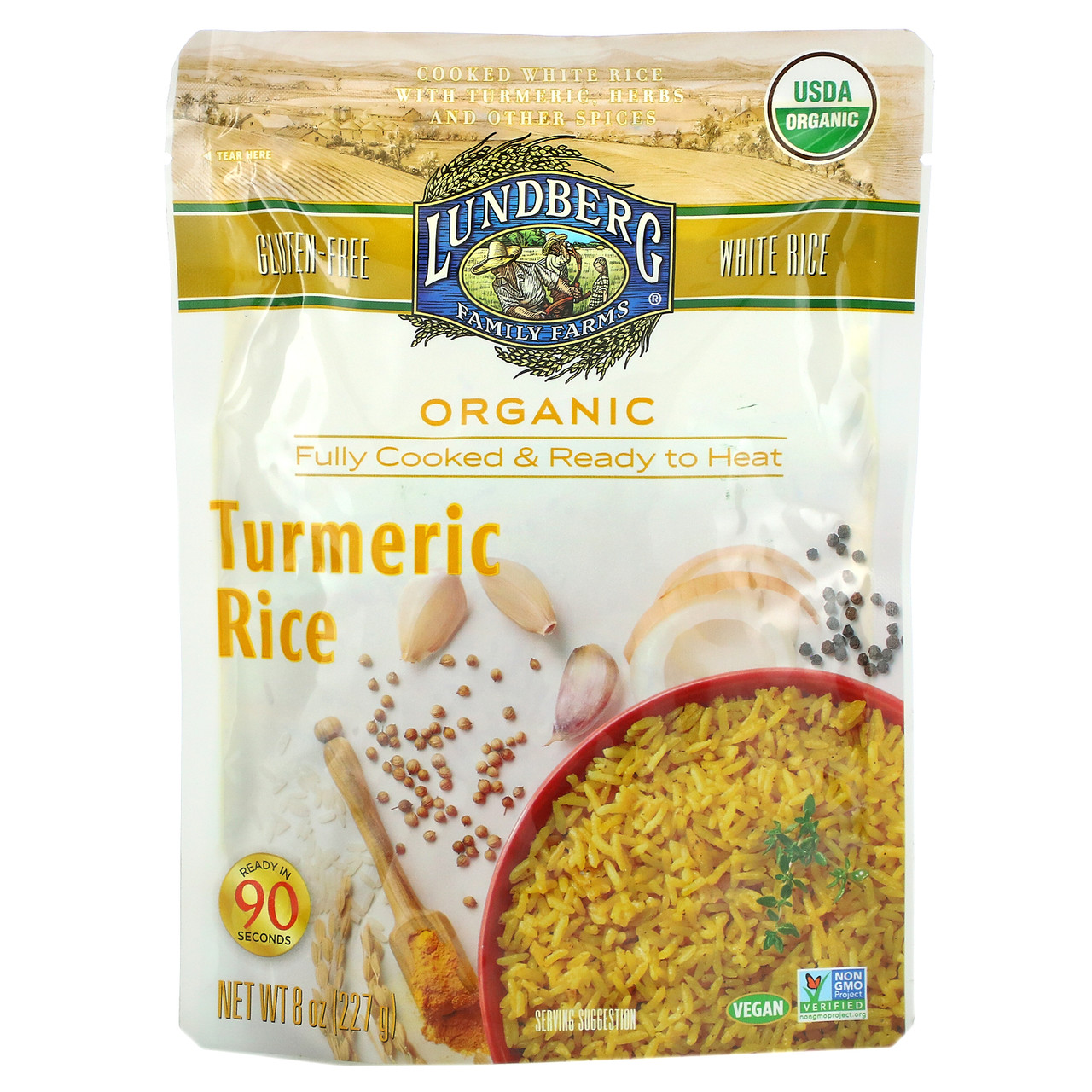 OG2 LUND RICE TUMERIC ( 6 X 8 OZ )