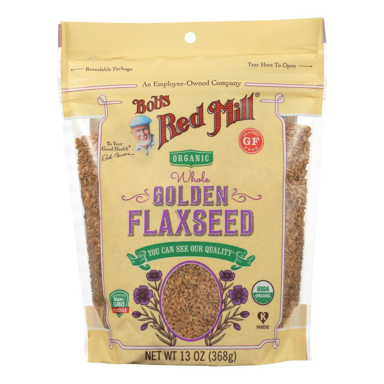 OG2 BOBS FLAXSEEDS GLDEN ( 4 X 13 OZ   )