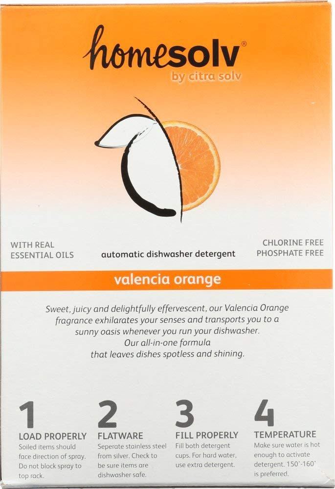 Citra-Solv Valencia Orange Auto Dish Powder (12x45 Oz)