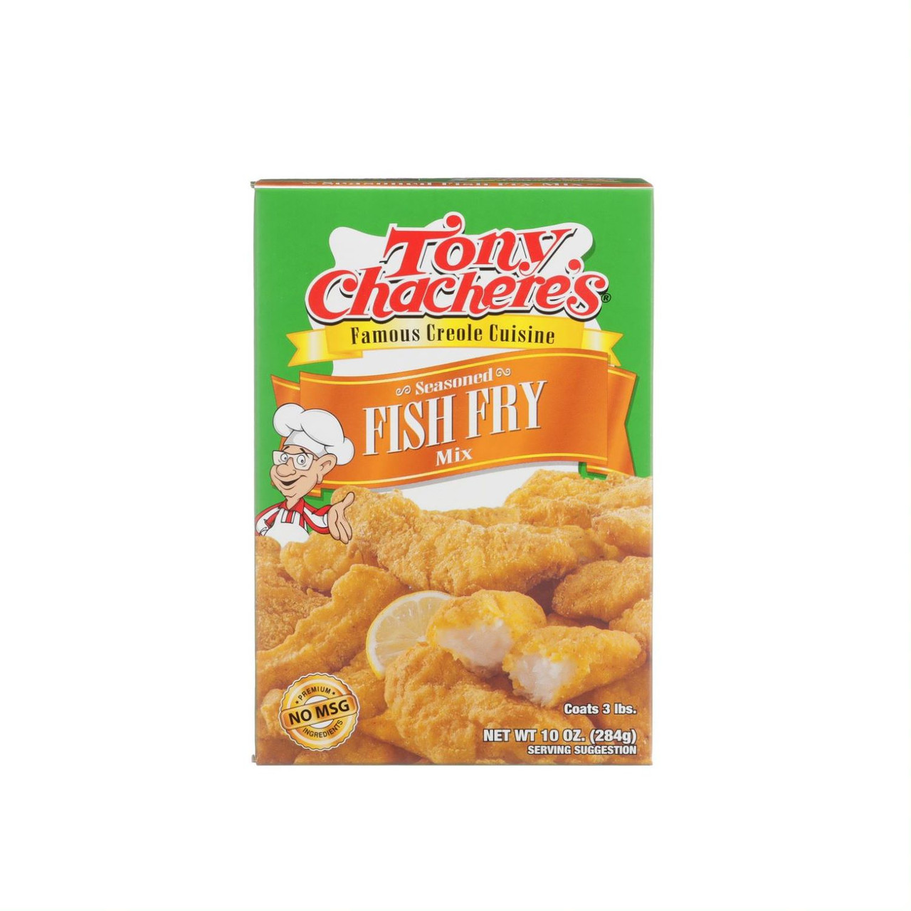 Tony Chachere's Seasoned Fish Fry Mix (12x10 Oz)