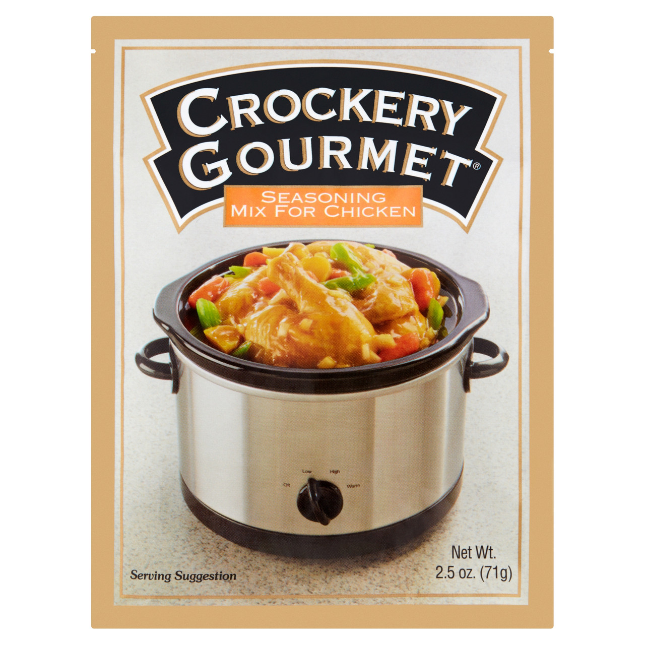 Crockery Gourmet Chck Seasoning Mix (12x2.5OZ )