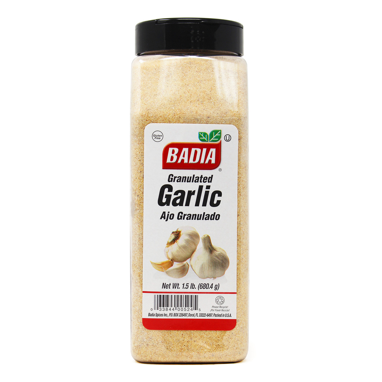 BADIA GARLIC GRANULATED ( 6 X 24 OZ   )