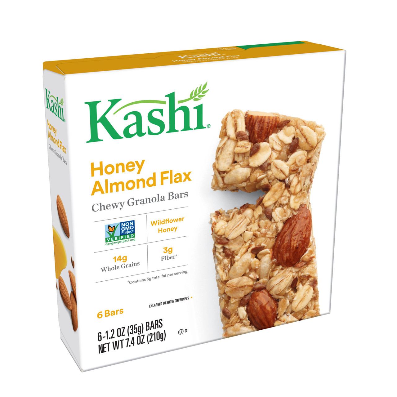 KASHI HONEY ALM GRAN BAR ( 8 X 6 PK )