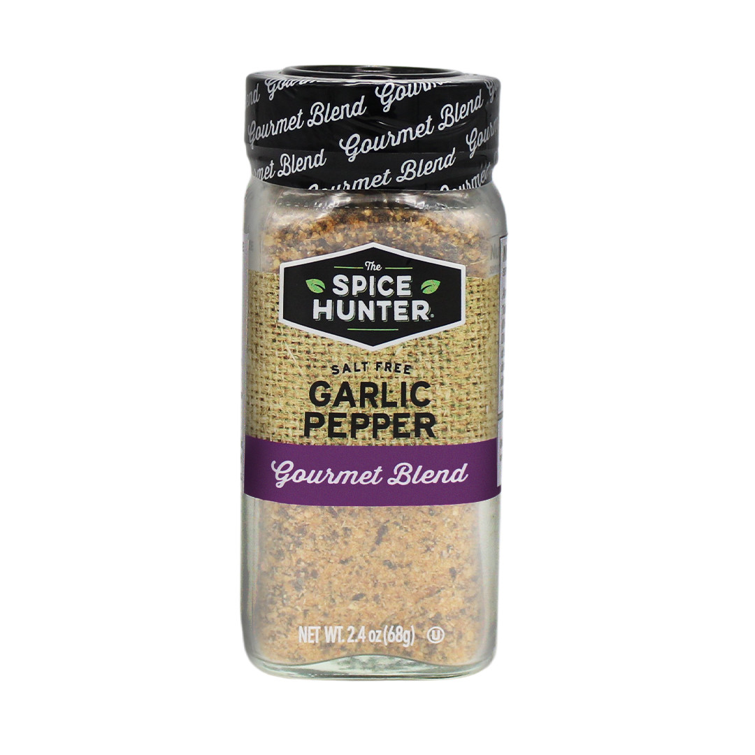 Spice Hunter Pepper, Garlic Blend (6x2.4Oz)