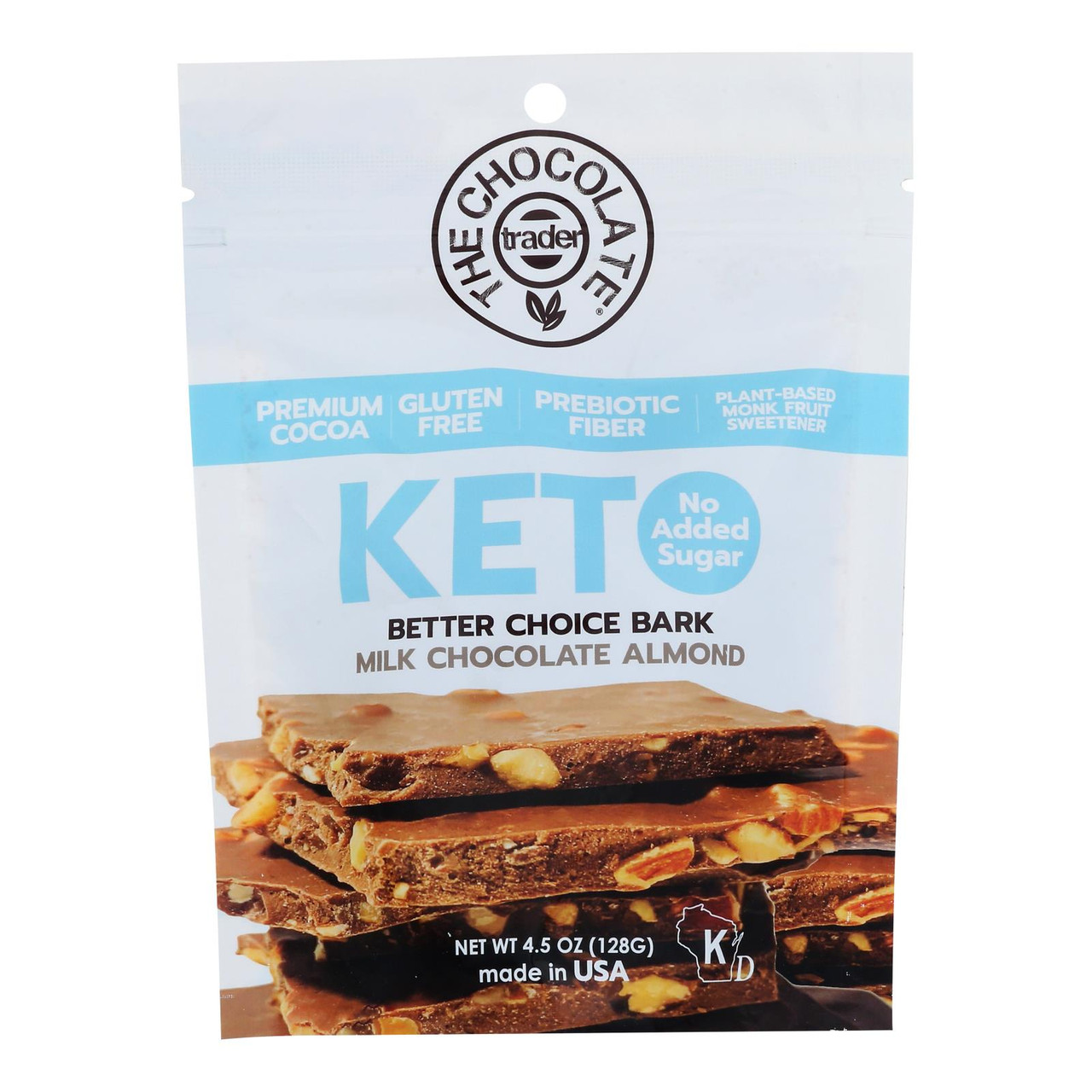 TCT KETO SNKS ALMND BARK ( 6 X 4.5 OZ )