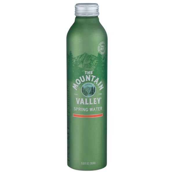 MVS SPRNG WATER ALUM CAN ( 12 X 25.36 OZ )