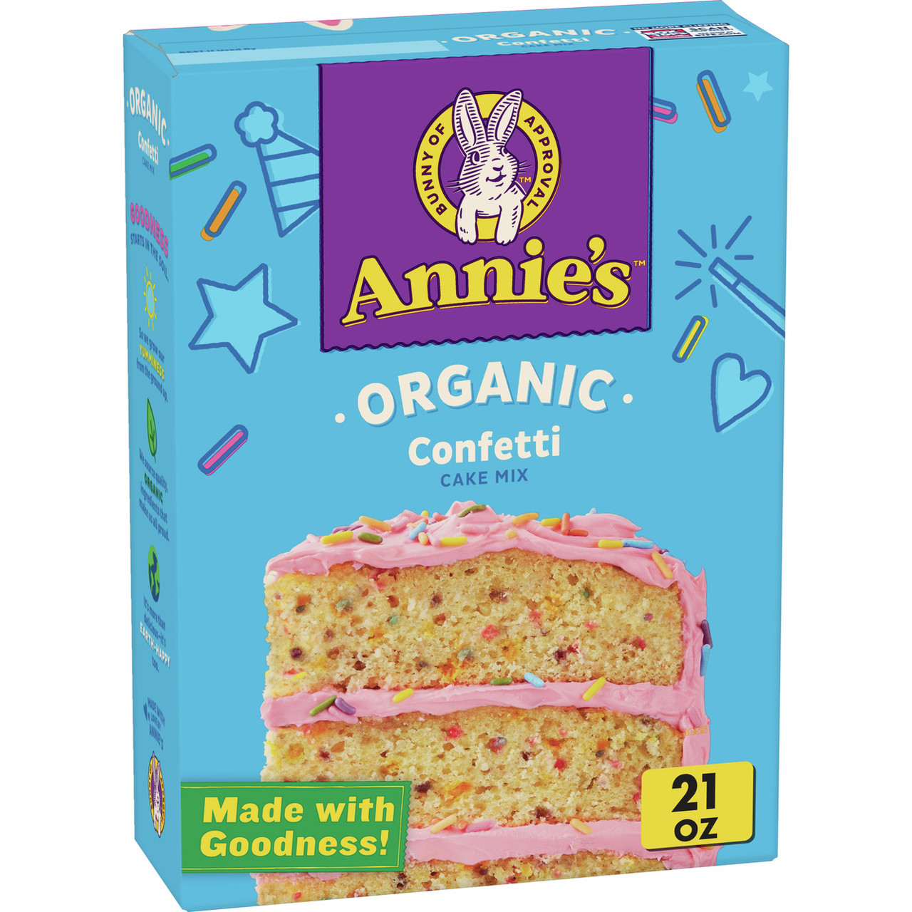 OG2 AH CAKE CONFETTI MIX ( 8 X 21 OZ   )