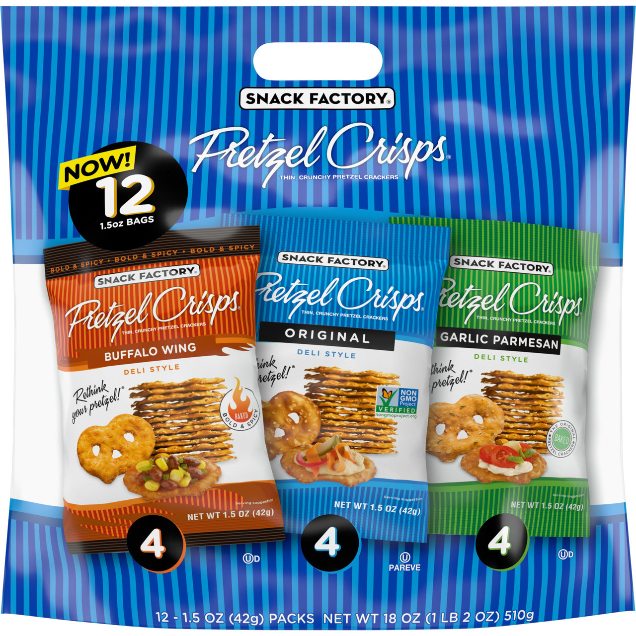 PCRSP 3 FLAVOR VRTY PACK ( 6 X 18 OZ )