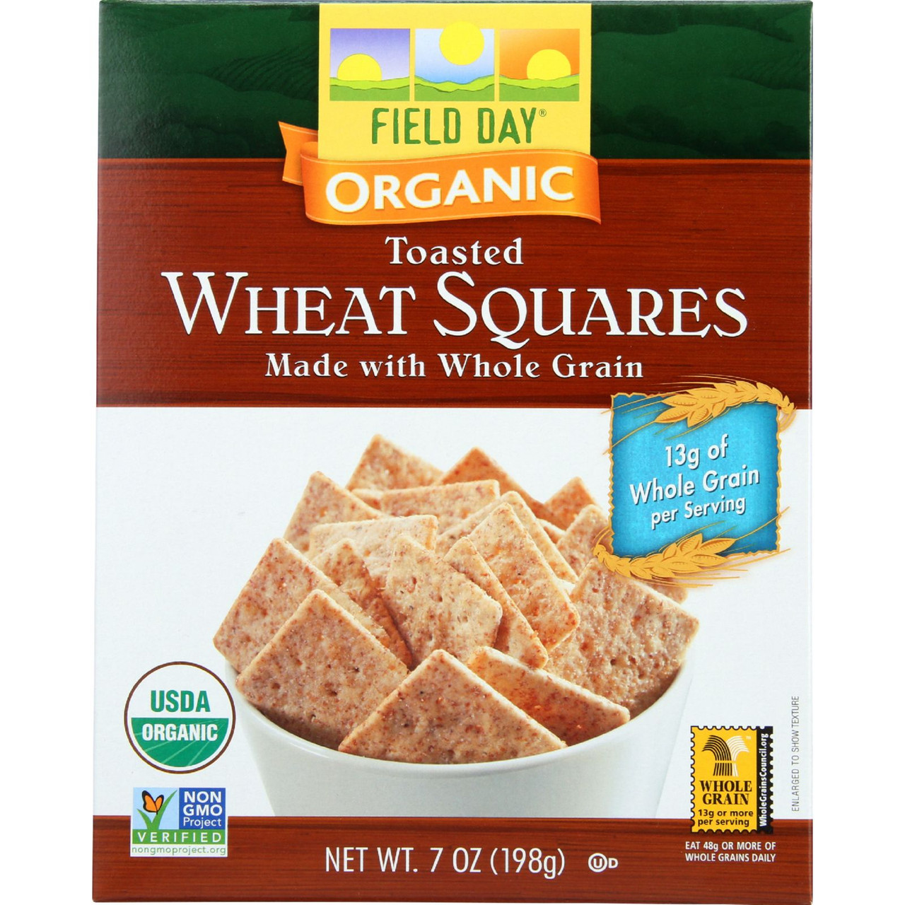 OG2 FD TSTD WHEAT SQUARE ( 12 X 7 OZ   )