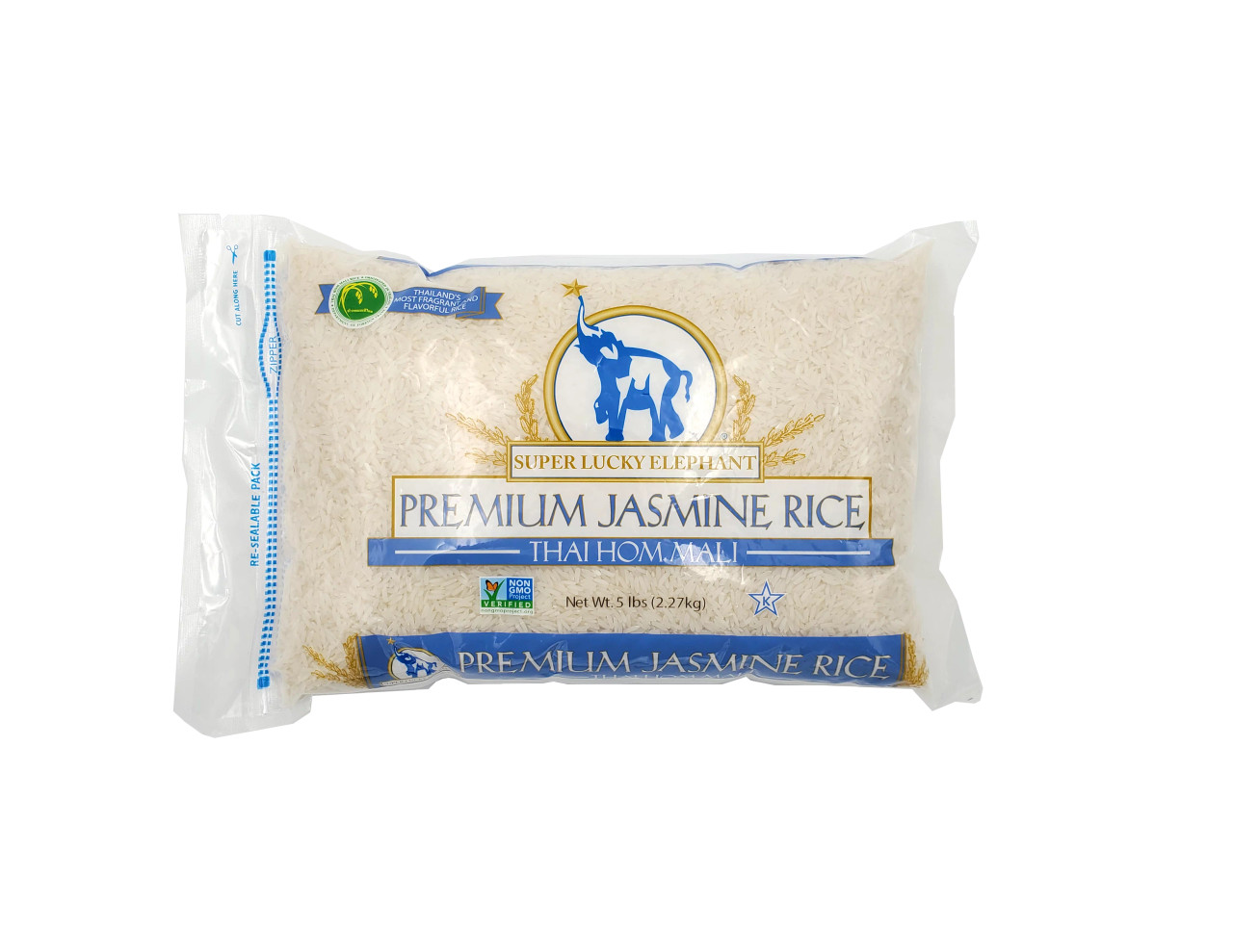 SLE RICE JASMINE 5LB ( 8 X 5 LB )