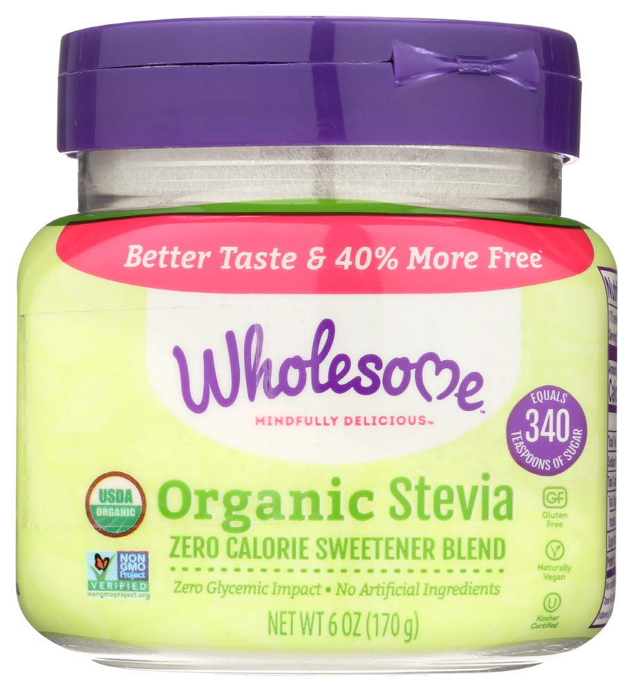 OG2 WHLSM STEVIA JAR ( 6 X 6 OZ )
