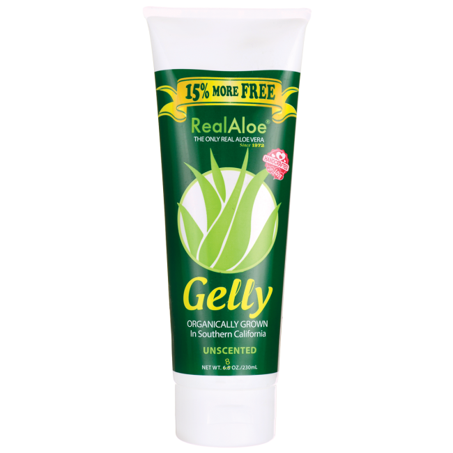 REAL ALOE VERA GELLY TBE ( 1 X 8 OZ )