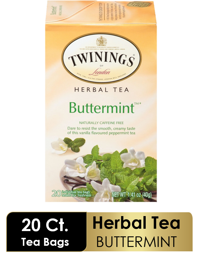 TWININGS TEA BUTTERMINT ( 6 X 20 BAG )