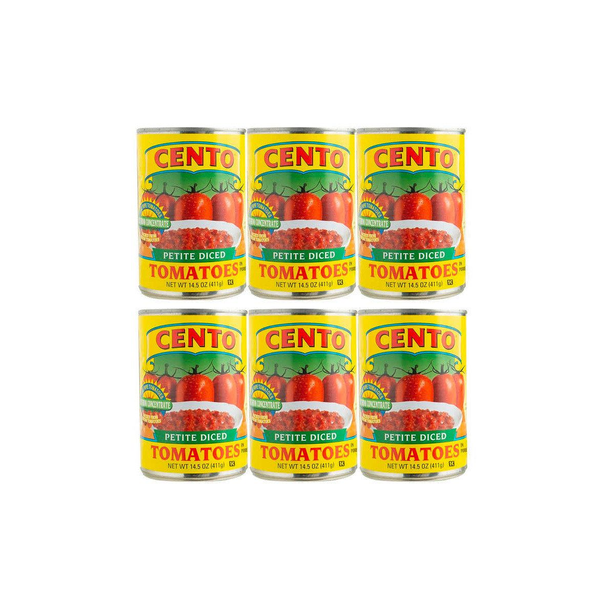 CENTO ITE DICED TOM ( 12 X 15 OZ )