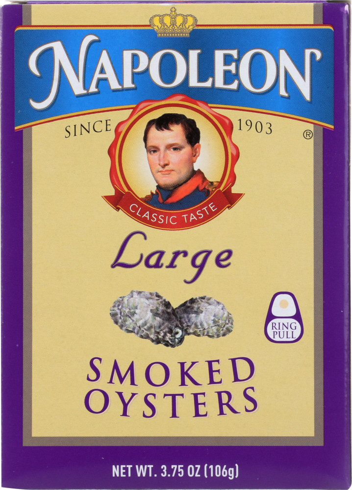Napoleon Co. Oysters Smoked (1x3.66OZ )