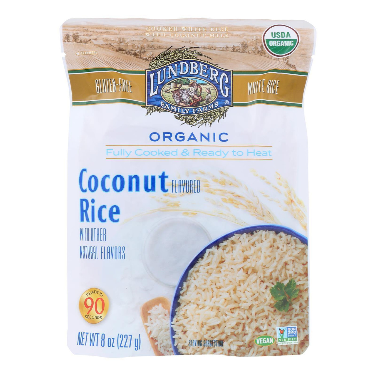 OG2 LUND RICE COCONUT ( 6 X 8 OZ   )