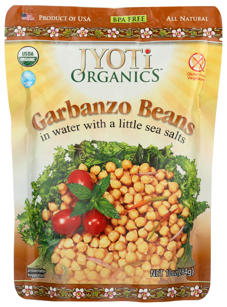 Jyoti Organics Garbanzo Beans (6x10OZ )