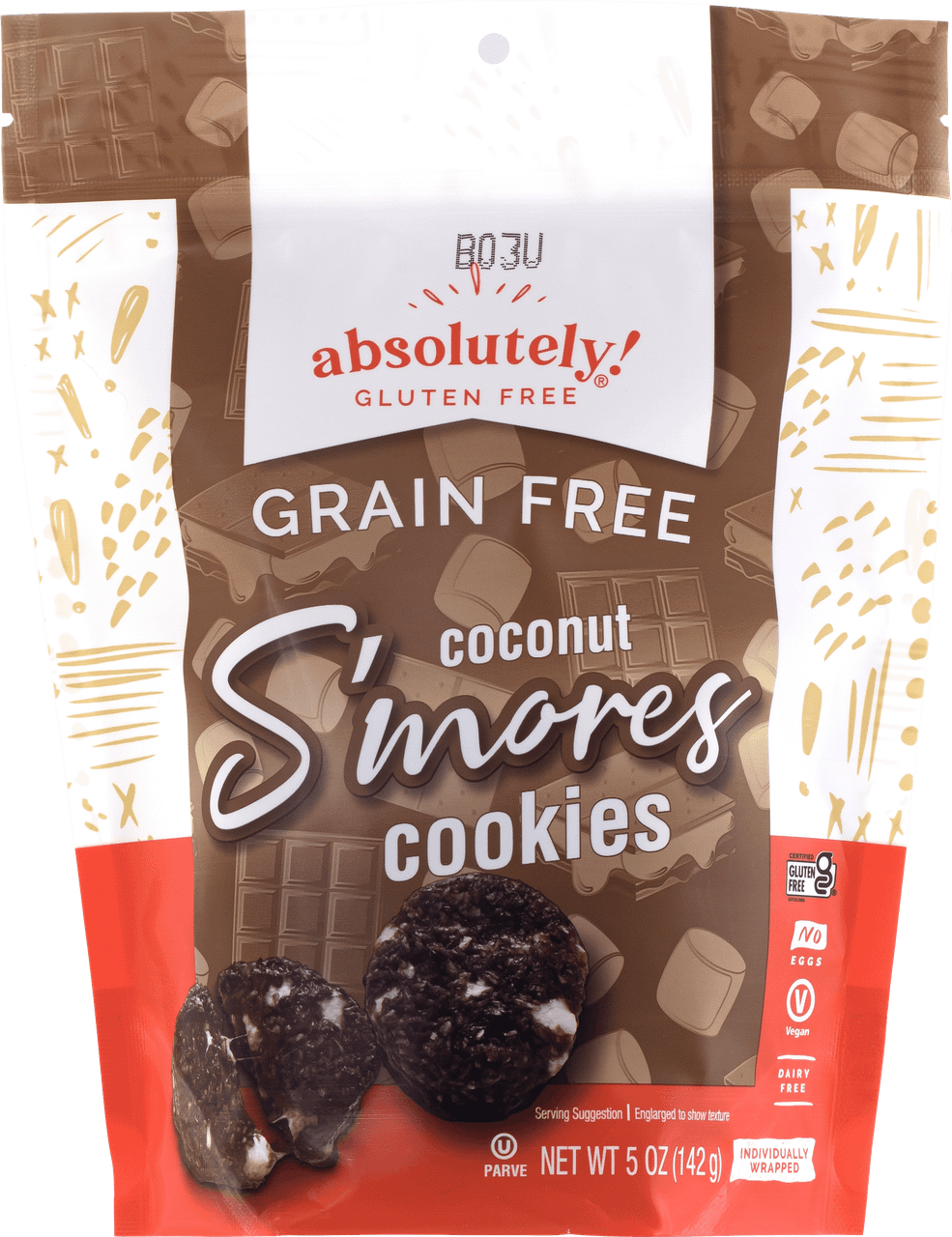 ABSGF CNUT SMORE COOKIES ( 6 X 5 OZ   )