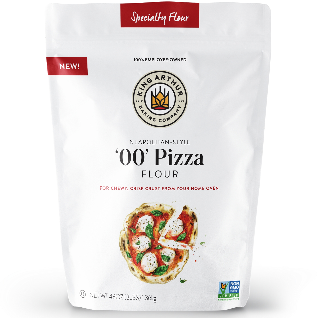 KA 00 PIZZA FLOUR ( 4 X 3 LB )