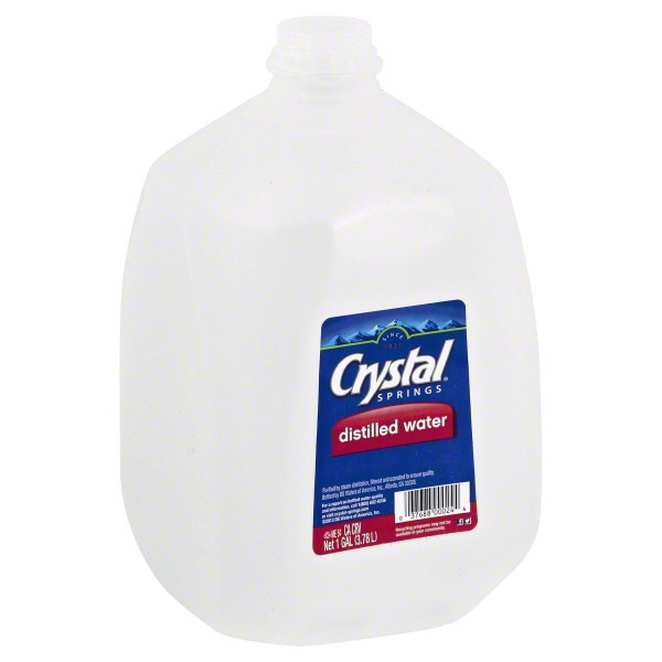 C.S DISTILLED WATER ( 6 X 128 OZ )
