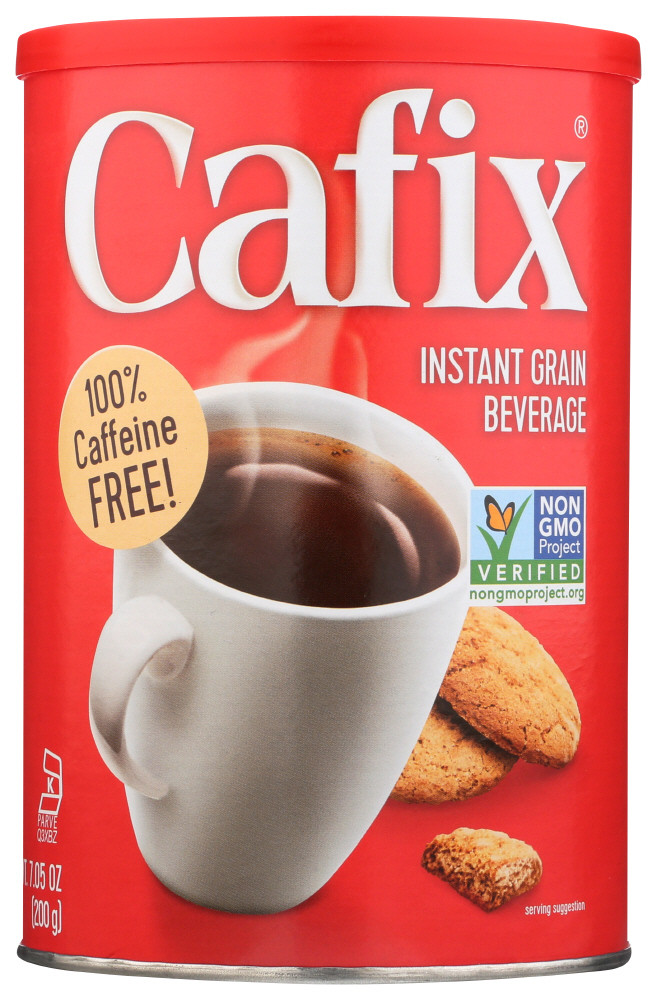 Cafix Instant Beverage Coffee Substitute All Natural (6x7Oz)