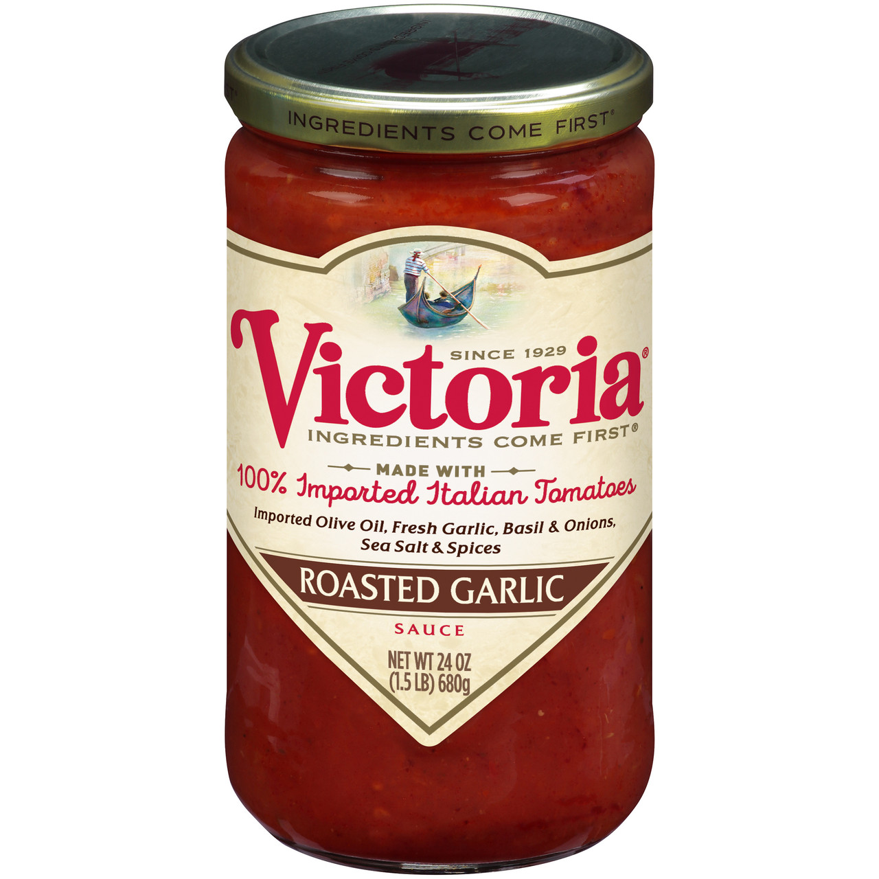VICTORIA SAUCE RSTD GARL ( 6 X 24 OZ )