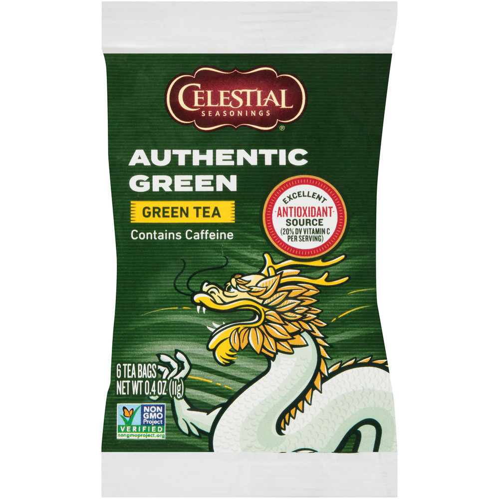 CS TEA AUNTHENTIC GREEN ( 6 X 18 BAG )