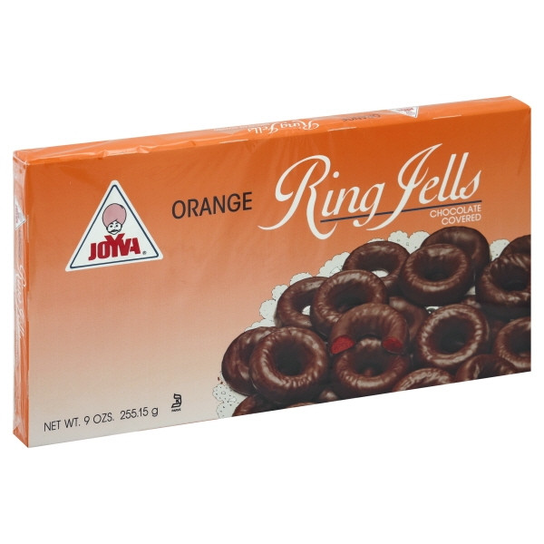 JOYVA ORANGE JELLY RINGS ( 24 X 9 OZ )