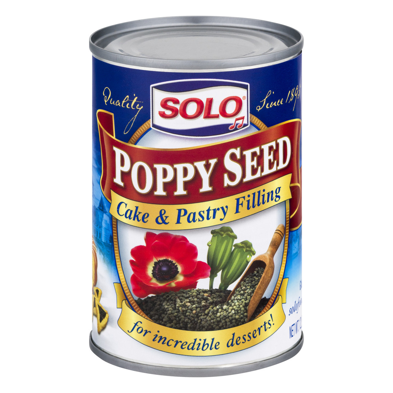 SOLO FILLING POPPY ( 12 X 12.5 OZ )
