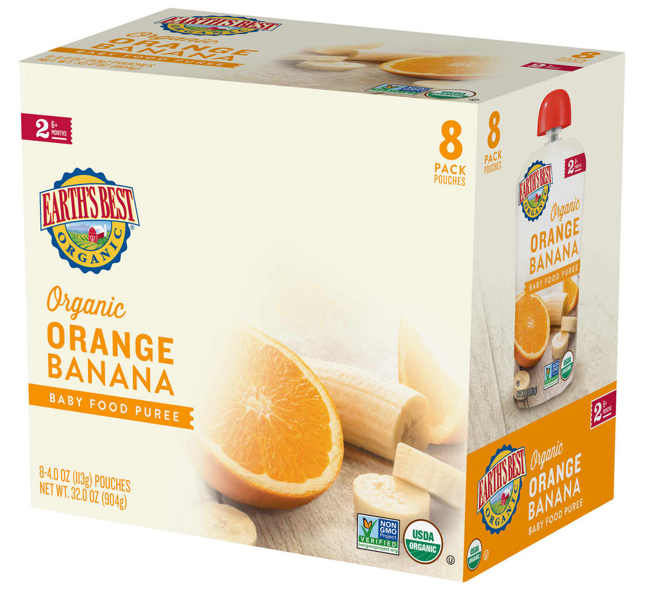 OG2 EB POUCH ORNG BANANA ( 1 X 8 CT )