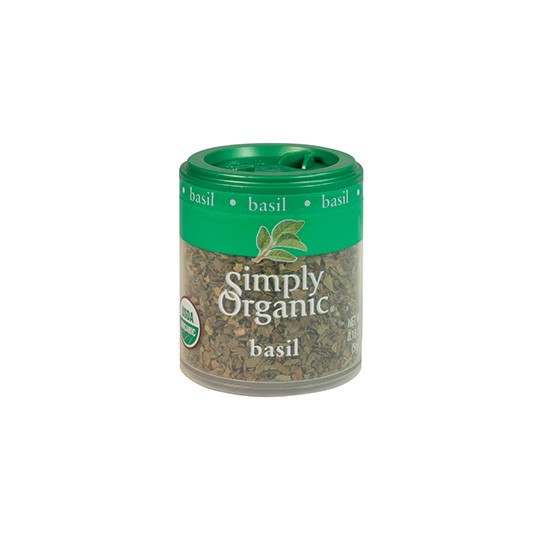 Simply Organic Mini Basil C/S (6x.18 Oz)